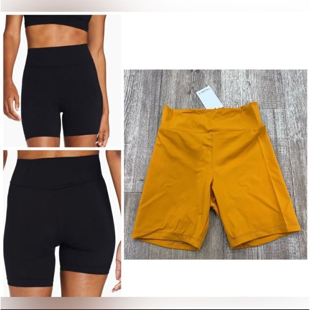Vitamin A Nova Biker Short in Yellow